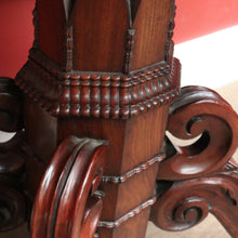 Load image into Gallery viewer, Antique English Mahogany Metamorphic Hall Table. Card Table, Hall Table &amp; Etagere in One B12534
