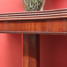 Load image into Gallery viewer, Antique English Mahogany Metamorphic Hall Table. Card Table, Hall Table &amp; Etagere in One B12534
