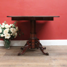 Load image into Gallery viewer, Antique English Mahogany Metamorphic Hall Table. Card Table, Hall Table &amp; Etagere in One B12534
