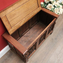 Load image into Gallery viewer, x SOLD French Church Themed Inspired Trunk, Storage Chest, Toy or Blanket Box. B12002
