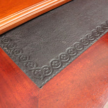 Load image into Gallery viewer, Antique English Dressing Table Desk Mirror Drawers Leather Writing Slope. B12949

