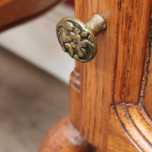 Load image into Gallery viewer, x SOLD Pair Vintage French Bedside Tables Cupboard and Drawer Set. B12758
