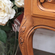 Load image into Gallery viewer, Antique French Oak Bureau Bookcase Drop Front Desk Glass Doors. B12777
