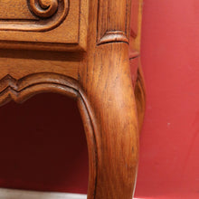 Load image into Gallery viewer, x SOLD Antique French Oak Dressing Table Three Mirrors Five Drawers Scroll Feet. B12815

