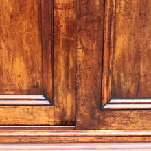 Load image into Gallery viewer, Antique Cedar Cabinet Sliding Doors Slim Storage Hall or Entry. B12952
