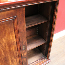 Load image into Gallery viewer, Antique Cedar Cabinet Sliding Doors Slim Storage Hall or Entry. B12952
