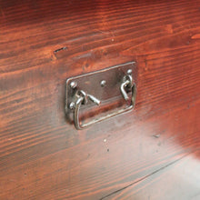 Load image into Gallery viewer, x SOLD Antique French Pine Trunk or Chest, Suitable as a Blanket Box, Toy Chest or Firewood Storage. B11843

