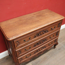 Load image into Gallery viewer, x SOLD Antique French Three Drawer Chest of Drawers, or Hall / Entry / Foyer Chest. B12009
