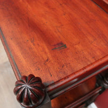 Load image into Gallery viewer, Antique Australian Cedar Three-Tier Dumb Waiter Sideboard c1860 on Castors. B12547

