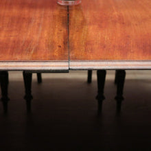 Load image into Gallery viewer, Antique Australian Cedar Dining Table – D-End, Extends -2 Leaves, Winder &amp; Crank B12553
