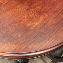 Load image into Gallery viewer, Antique Australian Cedar Dining Table – D-End, Extends -2 Leaves, Winder &amp; Crank B12553

