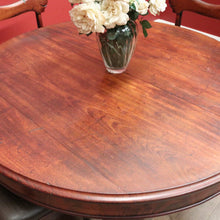 Load image into Gallery viewer, Antique Australian Cedar Dining Table – D-End, Extends -2 Leaves, Winder &amp; Crank B12553
