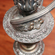 Load image into Gallery viewer, Pair Antique Sheffield Plate Candelabra Silver Plate Candle Holders. B12964
