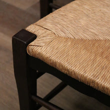 Load image into Gallery viewer, Antique Chairs, Set of Six Antique French Oak and Rush Ladder Back Kitchen or Dining Chairs. B11418
