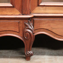 Load image into Gallery viewer, x SOLD Antique French Three-door Bookcase or Display China Cabinet or Cupboard. B12099
