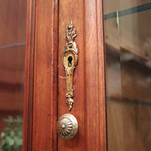 Load image into Gallery viewer, x SOLD Antique French Three-door Bookcase or Display China Cabinet or Cupboard. B12099
