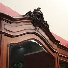 Load image into Gallery viewer, x SOLD Antique French Three-door Bookcase or Display China Cabinet or Cupboard. B12099
