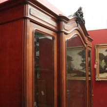 Load image into Gallery viewer, x SOLD Antique French Three-door Bookcase or Display China Cabinet or Cupboard. B12099

