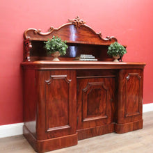 Load image into Gallery viewer, Antique English Mahogany Sideboard – Hall Cabinet or Dining Cupboard or Cabinet. B12556
