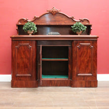 Load image into Gallery viewer, Antique English Mahogany Sideboard – Hall Cabinet or Dining Cupboard or Cabinet. B12556
