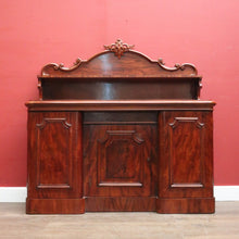 Load image into Gallery viewer, Antique English Mahogany Sideboard – Hall Cabinet or Dining Cupboard or Cabinet. B12556
