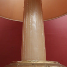 Load image into Gallery viewer, Gilt and Painted Antique French Standard Lamp and Shade, Floor Lamp and Shade. B11318
