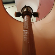 Load image into Gallery viewer, Gilt and Painted Antique French Standard Lamp and Shade, Floor Lamp and Shade. B11318
