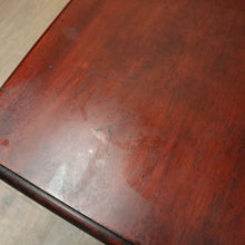 Load image into Gallery viewer, Antique Australian Cedar Hall Table – Two Drawers, Stretcher Base, Bun Feet. B12557
