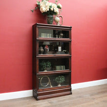Load image into Gallery viewer, x SOLD Solicitors Bookcase - Antique, Globe Wernicke &amp; Co, London. Four-Section Cabinet. B12543
