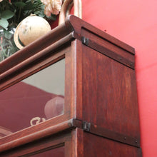 Load image into Gallery viewer, x SOLD Solicitors Bookcase - Antique, Globe Wernicke &amp; Co, London. Four-Section Cabinet. B12543
