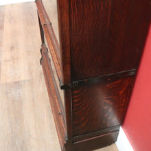 Load image into Gallery viewer, x SOLD Solicitors Bookcase - Antique, Globe Wernicke &amp; Co, London. Four-Section Cabinet. B12543
