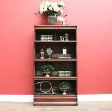 Load image into Gallery viewer, x SOLD Solicitors Bookcase - Antique, Globe Wernicke &amp; Co, London. Four-Section Cabinet. B12543
