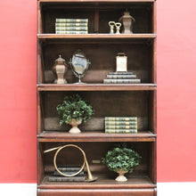 Load image into Gallery viewer, x SOLD Solicitors Bookcase - Antique, Globe Wernicke &amp; Co, London. Four-Section Cabinet. B12543

