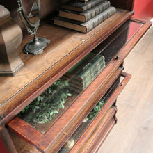 Load image into Gallery viewer, x SOLD Solicitors Bookcase - Antique, Globe Wernicke &amp; Co, London. Four-Section Cabinet. B12543
