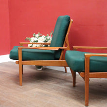 Load image into Gallery viewer, x SOLD Pair of Fler Narvik Armchairs – Mid-Century Teak &amp; Cane – Australian Design. B12570
