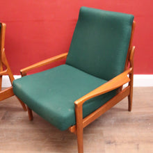 Load image into Gallery viewer, x SOLD Pair of Fler Narvik Armchairs – Mid-Century Teak &amp; Cane – Australian Design. B12570
