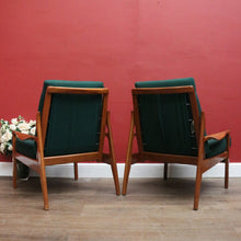 Load image into Gallery viewer, x SOLD Pair of Fler Narvik Armchairs – Mid-Century Teak &amp; Cane – Australian Design. B12570
