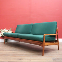 Load image into Gallery viewer, x SOLD Fler Narvik 4-Seater Lounge – Mid-Century Modern – Cane Back – Converts to Bed. B12569
