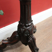 Load image into Gallery viewer, Antique English Rosewood Tapestry Pole Screen – Adjustable Height. B12571
