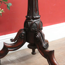 Load image into Gallery viewer, Antique English Rosewood Tapestry Pole Screen – Adjustable Height. B12571
