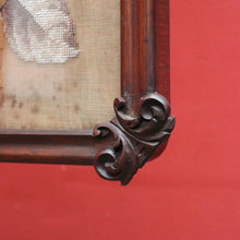 Load image into Gallery viewer, Antique English Rosewood Tapestry Pole Screen – Adjustable Height. B12571
