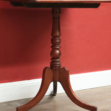 Load image into Gallery viewer, Antique Australian Cedar Tilt-Top Table c1850 – Turned Pedestal, Tri-Leg. B12566
