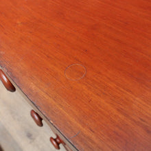 Load image into Gallery viewer, Antique English Mahogany Chest Flame Drawers Mother of Pearl. B12992
