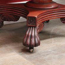 Load image into Gallery viewer, Regency Mahogany Wine Cooler Sarcophagus Cellarette Lion Handles. B12970
