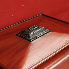Load image into Gallery viewer, Regency Mahogany Wine Cooler Sarcophagus Cellarette Lion Handles. B12970
