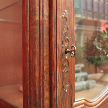 Load image into Gallery viewer, x SOLD Antique French Oak Single Door China Cabinet, Display Cupboard or Bookcase. B12092
