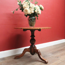 Load image into Gallery viewer, German Biedermeier Chess Table – Inlaid Tilt-Top, Walnut &amp; Cherrywood. B12575
