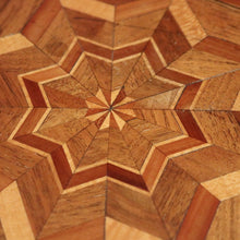 Load image into Gallery viewer, German Biedermeier Chess Table – Inlaid Tilt-Top, Walnut &amp; Cherrywood. B12575
