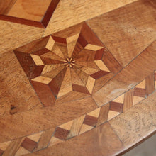 Load image into Gallery viewer, German Biedermeier Chess Table – Inlaid Tilt-Top, Walnut &amp; Cherrywood. B12575
