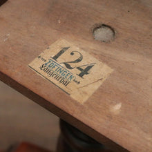 Load image into Gallery viewer, German Biedermeier Chess Table – Inlaid Tilt-Top, Walnut &amp; Cherrywood. B12575
